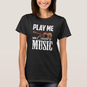 Camiseta Toque-me alguma música country 3