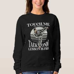 Camiseta Toque Me E Sua Primeira Aula De Taekwondo É Grátis