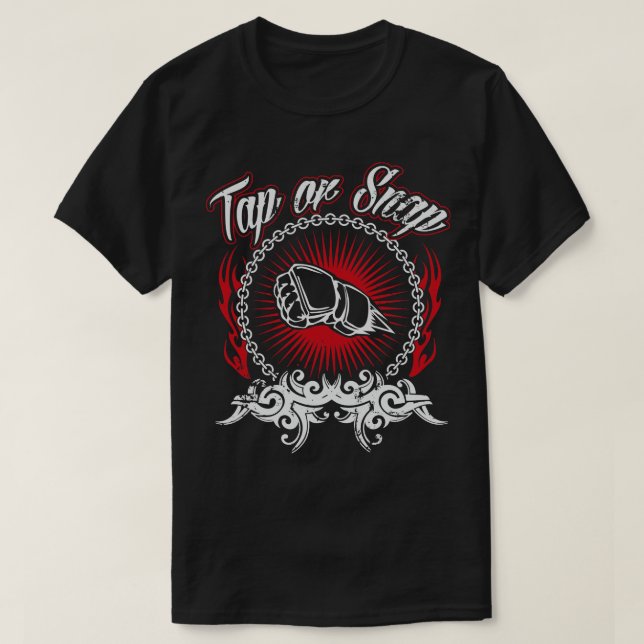 Camiseta Toque ou encaixe (Frente do Design)