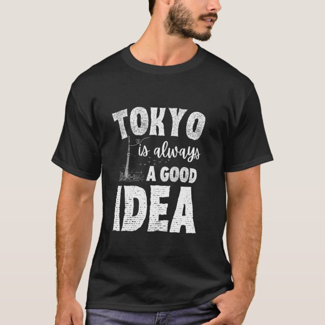 Camiseta Tóquio É Sempre Uma Boa Ideia Do Souvenir Toki Jap (Frente)