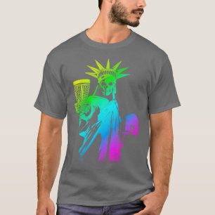 Camiseta Tóquio Engraçado Jogador De Golfe Gótico Estátua D