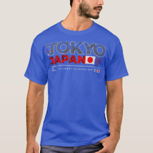 Camiseta Tóquio Japão A Terra Do Sol Da Ascensão 1083