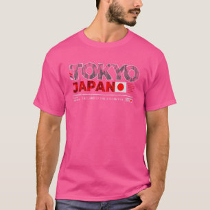 Camiseta Tóquio Japão A Terra Do Sol Nascente