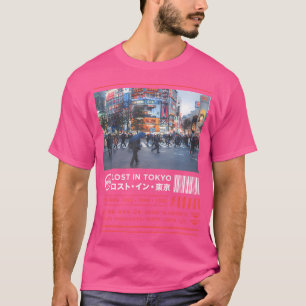 Camiseta Tóquio Japonês Cyberpunk Art Streetwear Retro Grap