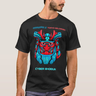 Camiseta Tóquio Reloaded – Arte Cyberpunk Japão por BurnCor