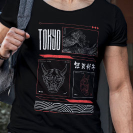 Camiseta Tóquio - Streetwear japonês