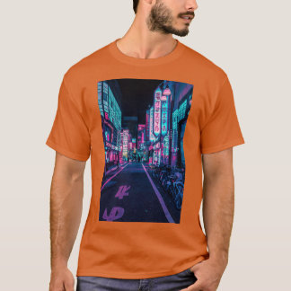 Camiseta Tóquio Um Mundo de Neon Ativo