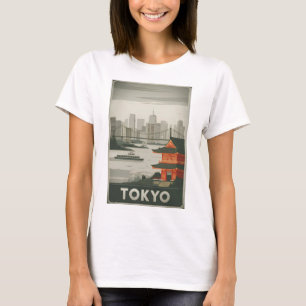 Camiseta Tóquio vintage