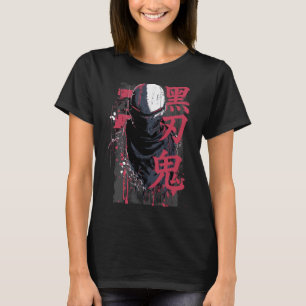 Camiseta Tóquio Yami – Demônio da Lâmina Preta com Tipograf