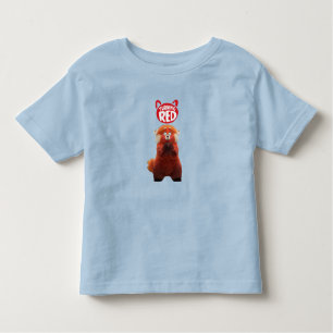 Camiseta Torcendo o Urso Vermelho Cor-de-Rosa