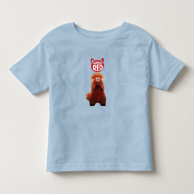 Camiseta Torcendo o Urso Vermelho Cor-de-Rosa (Frente)