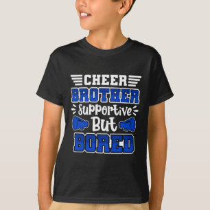 Camiseta Torcida Animada Irmão Apoiador Mas Entediado 