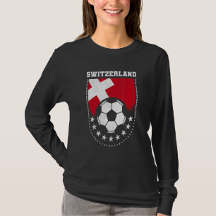 Camiseta Torcida da Bandeira da Suíça