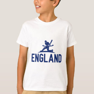 Camiseta Torcida de críquete da Inglaterra. Homens