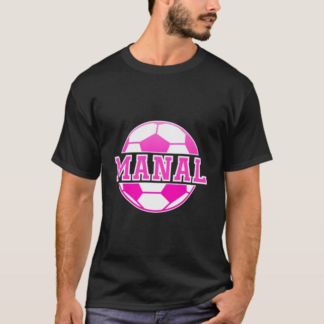 Camiseta Torcida de Futebol Al Nome Bolas de Fã de Esportes (Frente)
