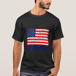 Camiseta Torcida De Futebol Americano 2022 Bandeira Dos EUA
