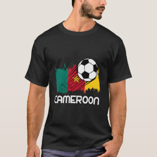 Camiseta Torcida de Futebol de Camarões