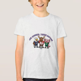 Camiseta Torcida de Futebol Fofa EUA Canadá México 2026