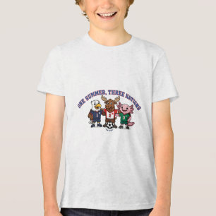 Camiseta Torcida de Futebol Fofa EUA Canadá México 2026