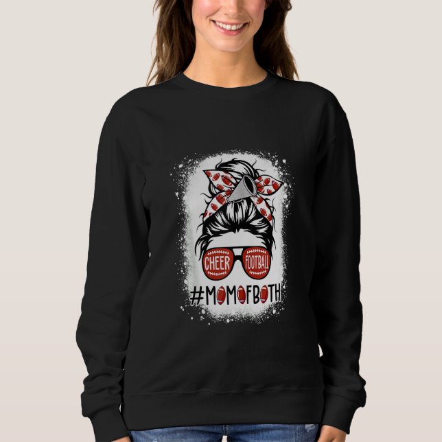 Camiseta Torcida De Futebol, Torcida Mãe De Ambos Os Cabelo (Frente)