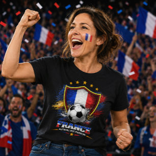 Camiseta Torcida Futebol França Copa do Mundo Futebol