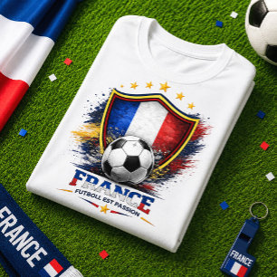 Camiseta Torcida Futebol França Copa do Mundo Futebol