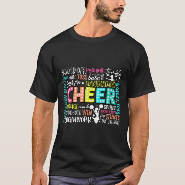 Camiseta Torcida Líder de Torcida Esporte Equipe Engraçado  (Frente)