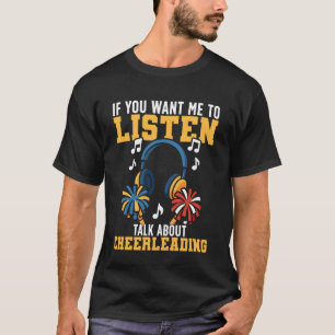 Camiseta Torcida Liderança de Torcida Se Você Quiser Que Eu