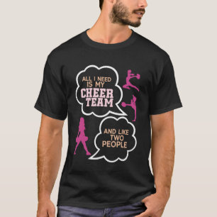 Camiseta Torcida Liderança de Torcida Tudo Que Preciso é da