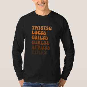 Camiseta Torções & Locs & Cachos & Curls & Afros & Kinks Ap