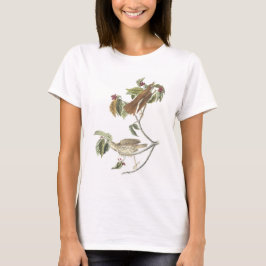 Camiseta Tordo de madeira por Audubon