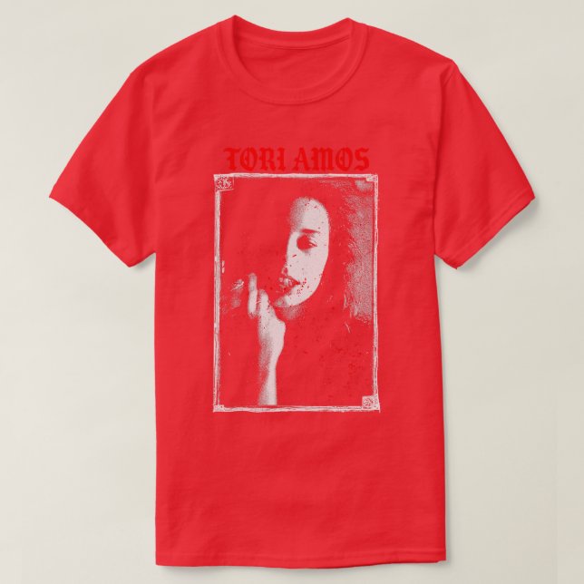 Camiseta Tori Amos Metal TSirt (Frente do Design)