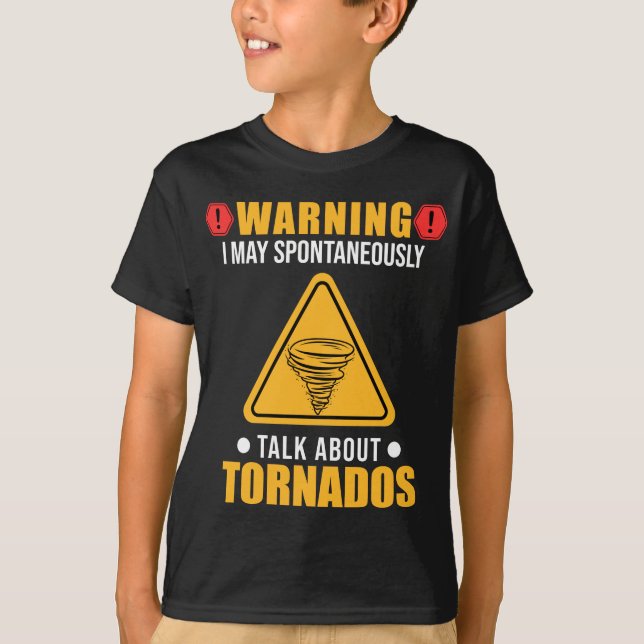 Camiseta Tornado Funny Meteorologista Watcher (Frente)