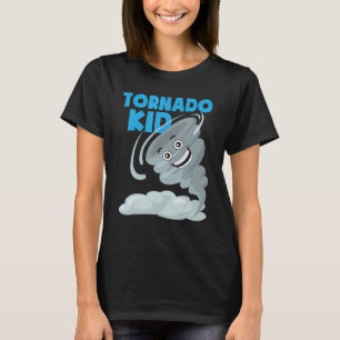 Camiseta Tornado Kid - Furacão Chaser Meteor, Caçador de Te
