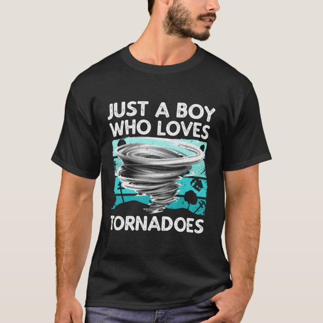 Camiseta Tornado Para Tempestade Climática Tornado Chaser (Frente)
