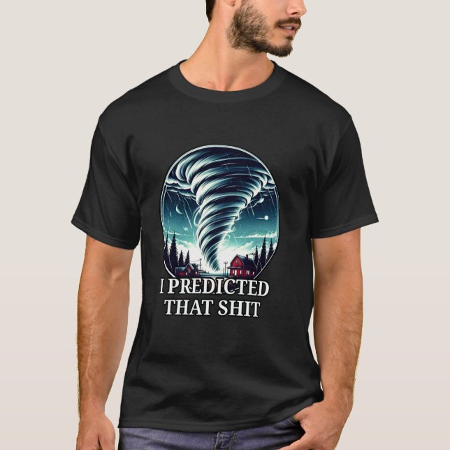 Camiseta Tornado Storm Chaser Success Previa Que Weathe (Frente)