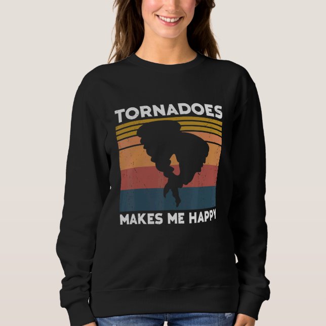 Camiseta Tornado Storm Hurricane Weather Meteorologist Torn (Frente)