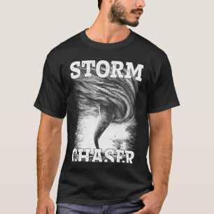 Camiseta Tornado Twister E O Furacão Chaser Meteorológico