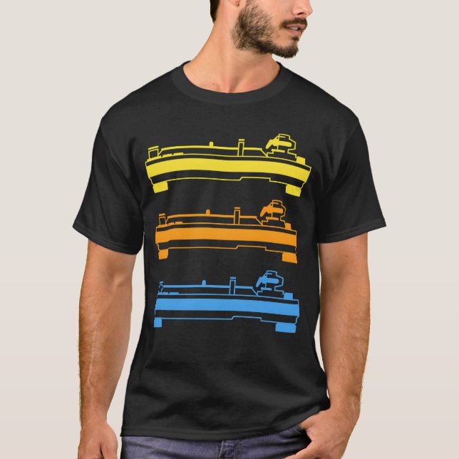 Camiseta Tornames de mesa Impressão amigo (Frente)
