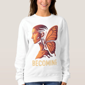 Camiseta Tornando-se Luz – Metamorfose Humana em Design