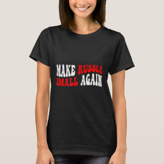 Camiseta Tornar a Rússia Pequena Novamente