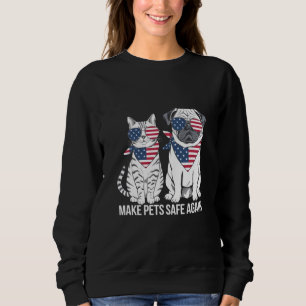 Camiseta Tornar Animais de Estimação Seguros Novamente Deba