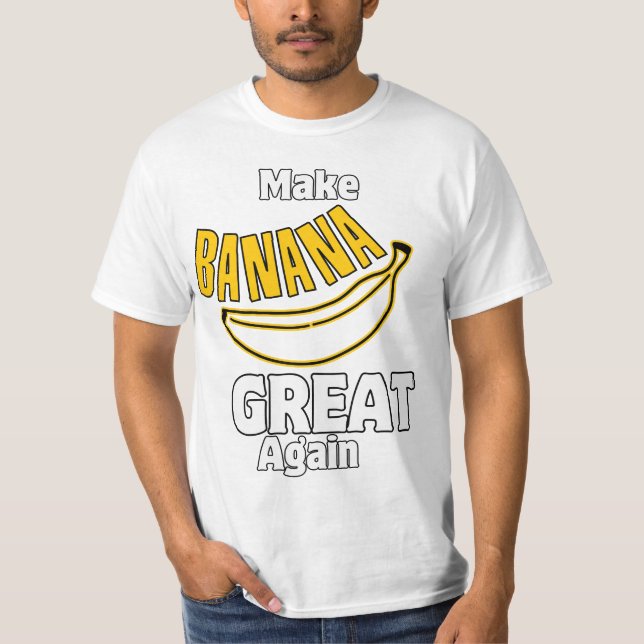Camiseta Tornar Excelente de Banana novamente (Frente)