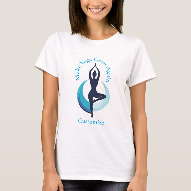 Camiseta Tornar Excelente Yoga Novamente Thunder_Cove (Frente)
