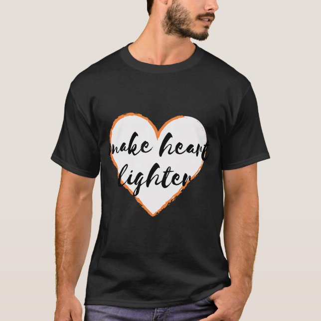 Camiseta Tornar o coração mais leve (Frente)