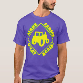 Camiseta Tornar Os Agricultores Excelentes De Novo Na Agric