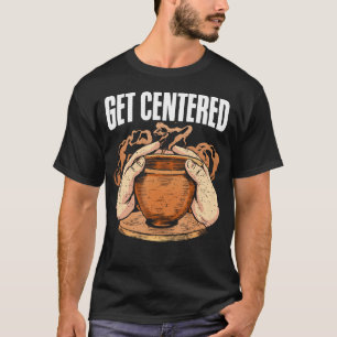 Camiseta Tornar-se Centrado Forno de Cerâmica Roda de Oleir