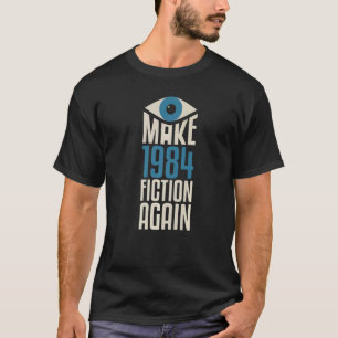 Camiseta Torne 1984 Ficção Novamente Libertário Grande Irmã