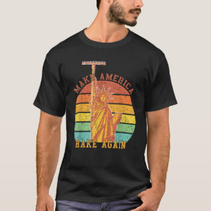 Camiseta Torne a América a tremer novamente vinda dos EUA