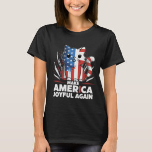 Camiseta Torne a América alegre de novo Harris Wheimer Joyf